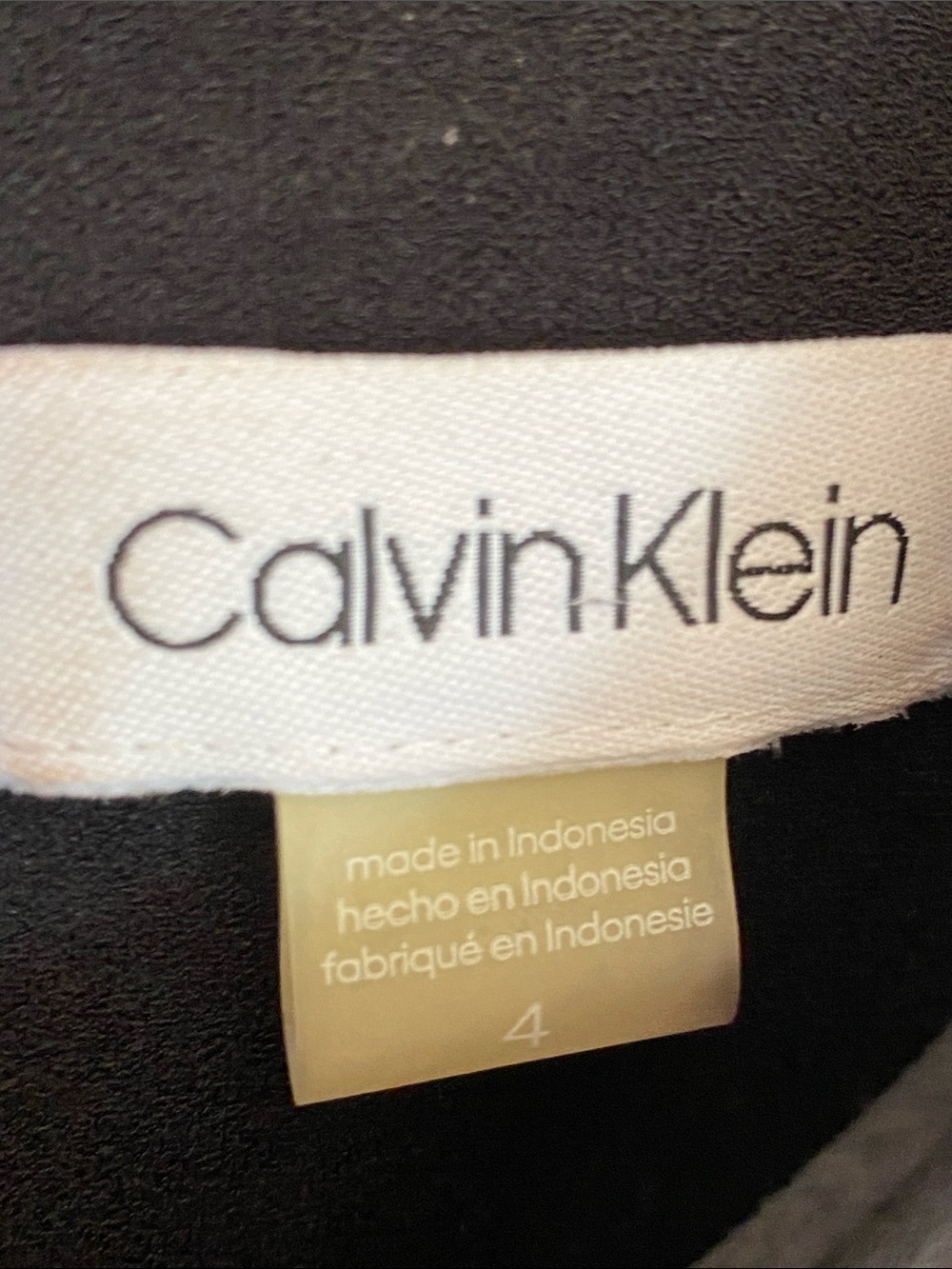 Calvin Klein Cocktail Dress Sz 4 - Picture 5 of 8